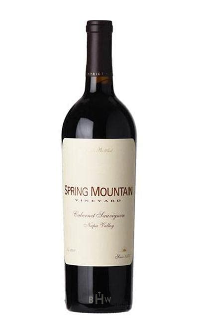 2016 Spring Mountain Vineyard Cabernet Sauvignon Napa