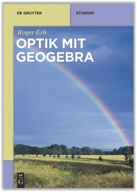 Pdf Optik Mit Geogebra