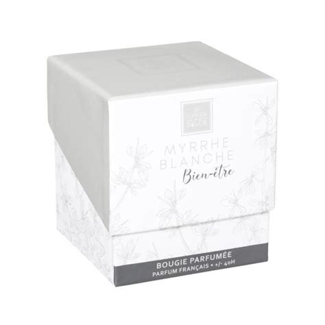 Atmosphera Bougie Parfumée Myrrhe Blanche dans Pot en verre 210 g