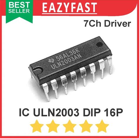 Ic Uln Uln Dip Ch Transistor Darlington Array Driver