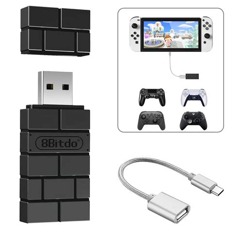 Mua 8BitDo USB Wireless Controller Adapter 2 Converter Dongle For