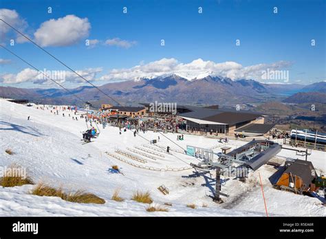 Coronet Peak Ski Field The Remarkables Mountain Range Queenstown