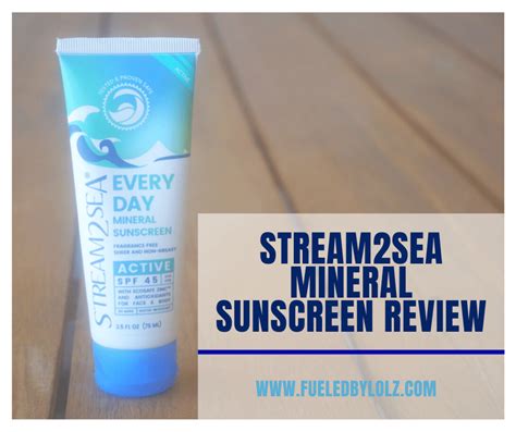 Stream2sea Mineral Sunscreen Review Fueledbylolz