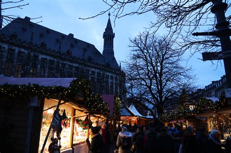 Kerstmarkt Van Aken Duitsland