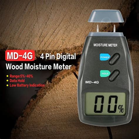 Md G Pins Wood Moisture Meter Digital Lcd Soil Grain Moisture Meters