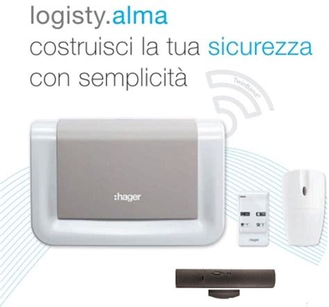 Allarme Senza Fili Hager Logisty Serie Alma Ebay