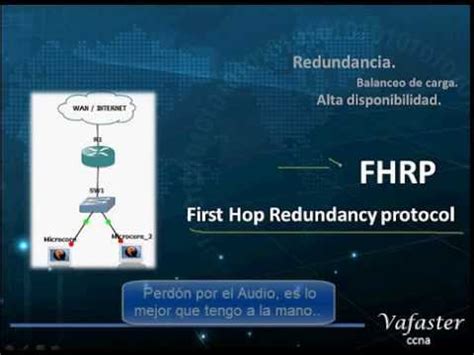 First Hop Redundancy Protocol FHRP Teoría 1 5 YouTube