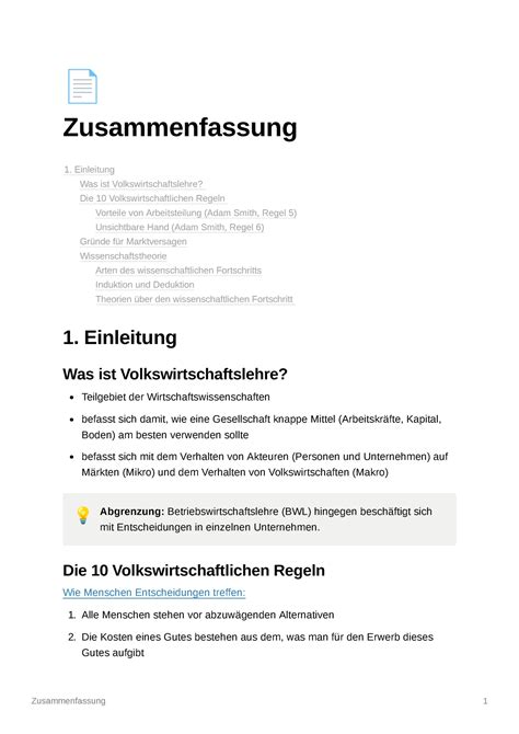 Zusammenfassung Teil Grundlagen Zusammenfassung Einleitung