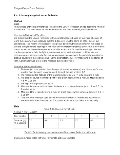 Lab 0 Graded Notes Physics Ii Lab Phy 105n For Phy 302l Spring 2022 Semester Lab 00 Report