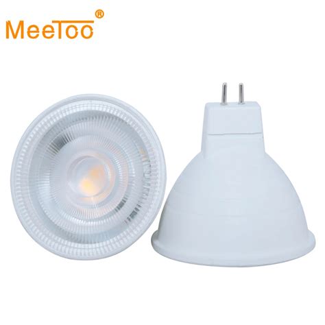 Gu Mr Led Light Bulb W W V Cob Led Lamp Chip Gu Lampada Mr Led