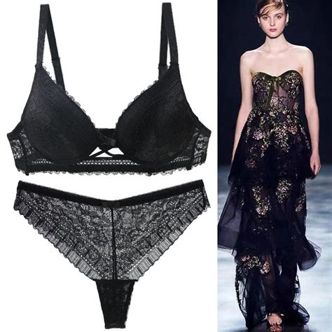 2021 New Sexy Women Lingerie Floral Lace Black Pink Red Whtie Green Blue Bra Panty Set