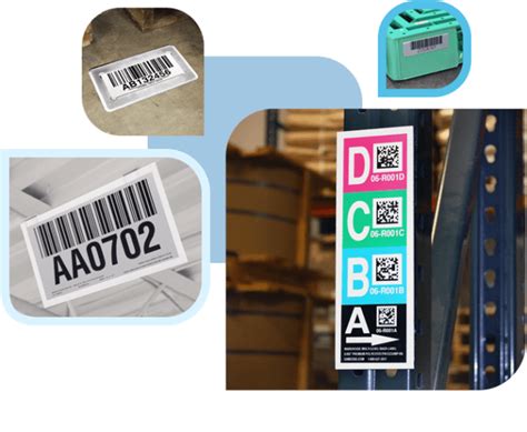 Warehouse Labels Signs Camcode