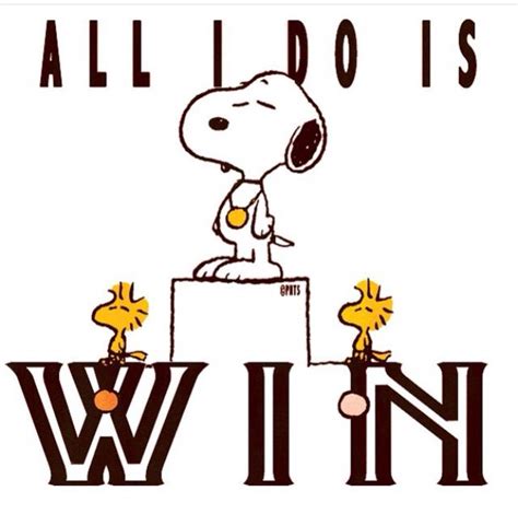 Snoopy Winning