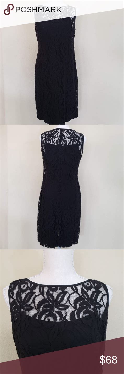 Talbots Sleeveless Lace Sheath Dress Lace Sheath Dress Sheath Dress