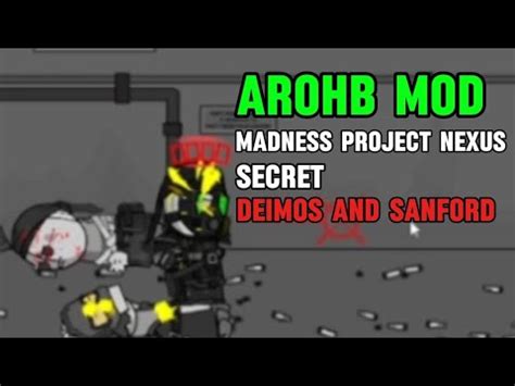 Secret Deimos And Sanford Madness Project Nexus Arohb Mod Youtube