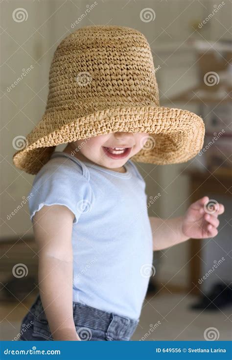 Child Playing Hide and Seek Stock Photo - Image of great, strow: 649556