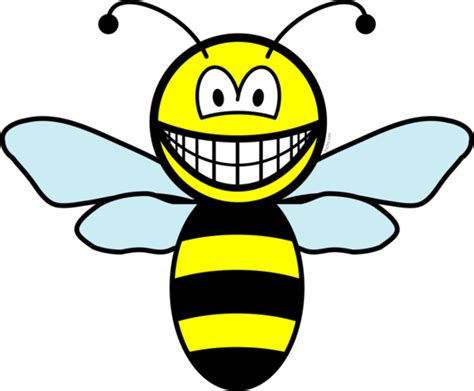 Bumble Bee Smile Smilies