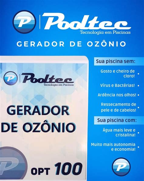 Gerador De Oz Nio Opt Para Piscinas Pooltec