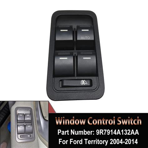 13 Pins Master Power Window Switch 9r79 14a132 Aa Ws133bl For Ford Territory Sx Sy Tx