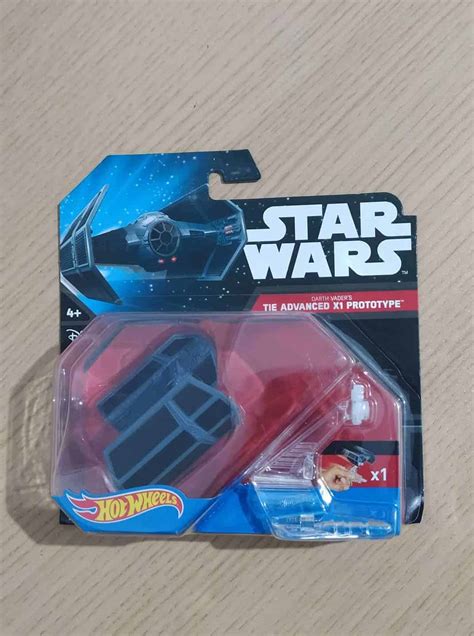 Nave Star Wars Darth Vader Tie Adv X Original Hot Wheels Lacrado