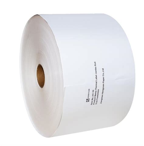 White Glossy Pp Synthetic Label Material