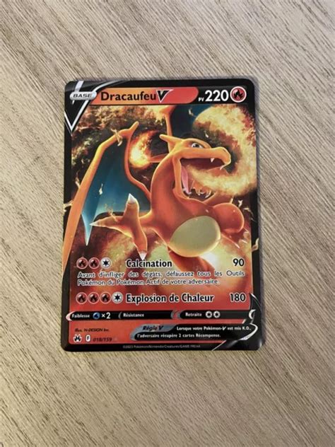 Dracaufeu V Carte Pokemon Zenith Supreme Eb Near Mint Mint