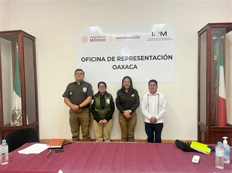 INM On Twitter La Titular Del INAMI Mx En Oaxaca Y El Director