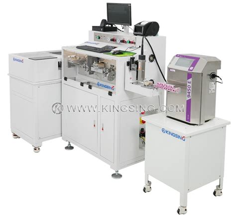 Cable Cutting Stripping And Inkjet Printing Machine With Coiling System