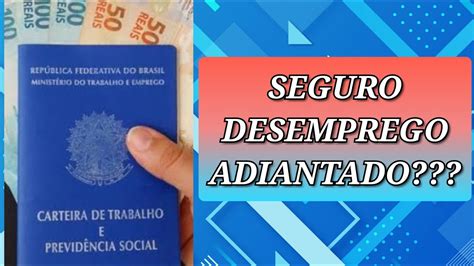 Governo Quer Adiantar O Seguro Desemprego Para Quem Teve A Jornada De