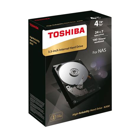 Toshiba N300 4tb Sata Iii 35 Hdd Hdwq140ezsta Ccl Computers