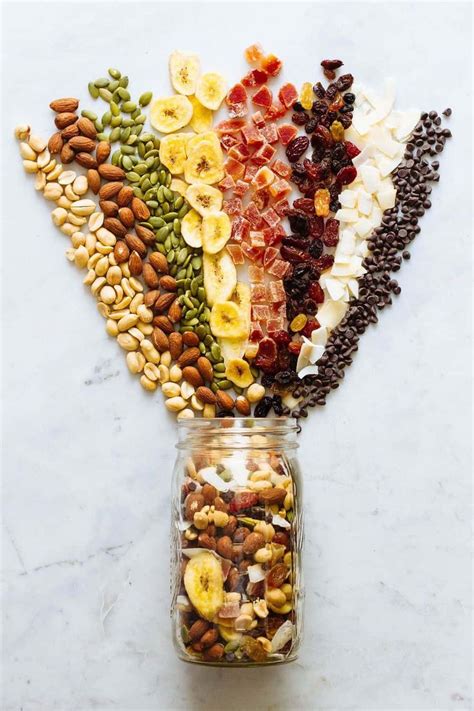 Healthy Almost Everything Trail Mix With Mixed Dried Fruits And Nuts