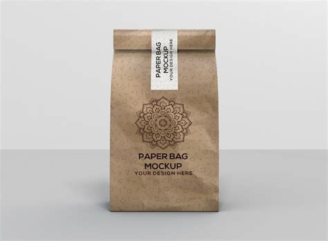 Premium Psd Paper Bag Mockup