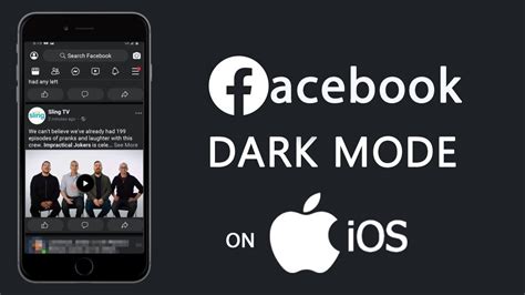 How To Enable Facebook Dark Mode In IOS YouTube