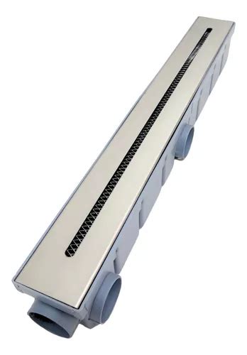 Ralo Linear 6x50 Inox Ciclope Coletor Cinza Tela Iclp