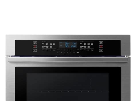 30 Smart Double Wall Oven In Stainless Steel Nv51t5511dsaa Samsung Us