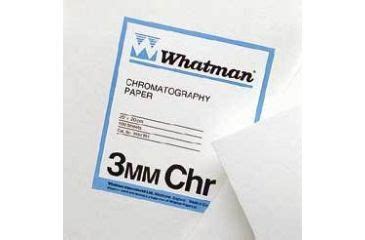 Whatman Grade No. 3MM Chr Chromatography Paper, Cellulose, Whatman 3030 ...