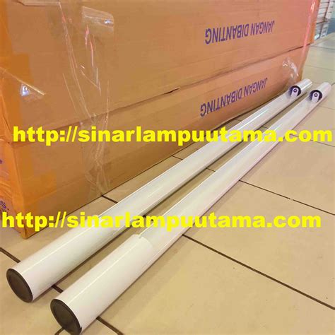 Kap TL Bambu 1x36 Watt Putih Sinar Lampu Utama