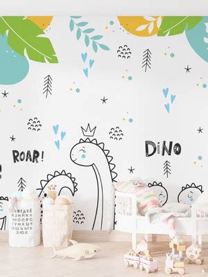 Papel De Parede Infantil Dinossauro Baby Elo