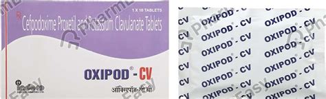 Oxipod Cv Mg Strip Of Tablets Uses Side Effects Price