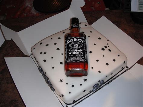 Jack Daniels Bottle Cake