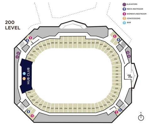 King Center Seating Chart