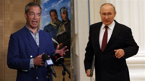 Nigel Farage Issues Grim Warning For Vladimir Putins Worsening