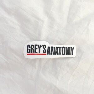 Greys Anatomy Sticker Pack Etsy