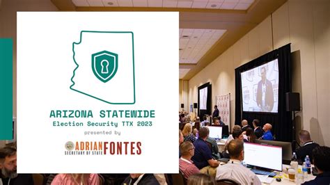 Arizona Sos State Wide Elections Security Tabletop Exercise Dec 2023