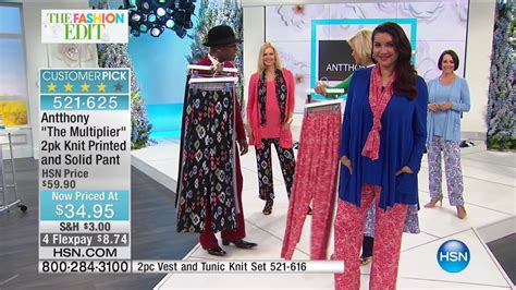 Hsn Antthony Design Original Fashions 03212017 10 Pm Youtube