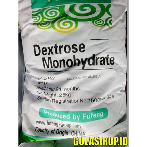 Jual Dextrose Monohydrate Gula Donat Halus Es Krim Merek Fufeng