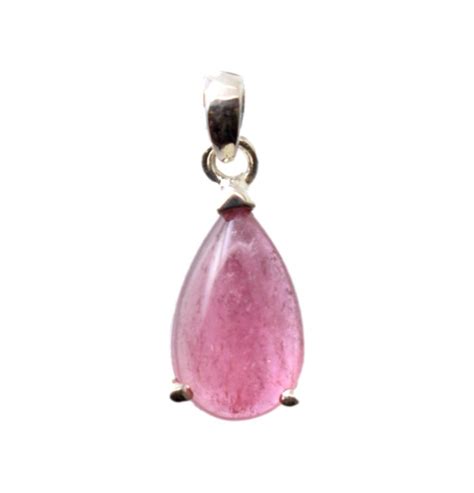 Pendentif Tourmaline Rose