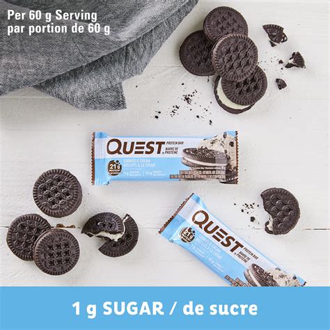 Quest Nutrition Cookies Cream Protein Bars High Protein Low Carb