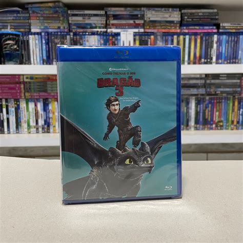 Como Treinar O Seu Dragão 3 Bluray Shopee Brasil