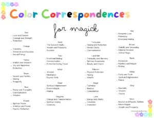 The Magickal Correspondences Of Different Colors Honeymallow